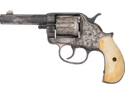 New York Engraved Colt Model 1878 Revolver