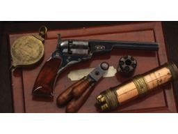 Cased Colt Baby Paterson Pocket Model Percussion Revolver