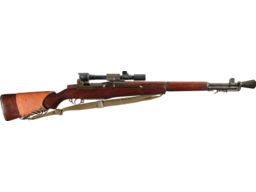 U.S. Springfield M1D Garand Sniper Rifle with M84 Scope