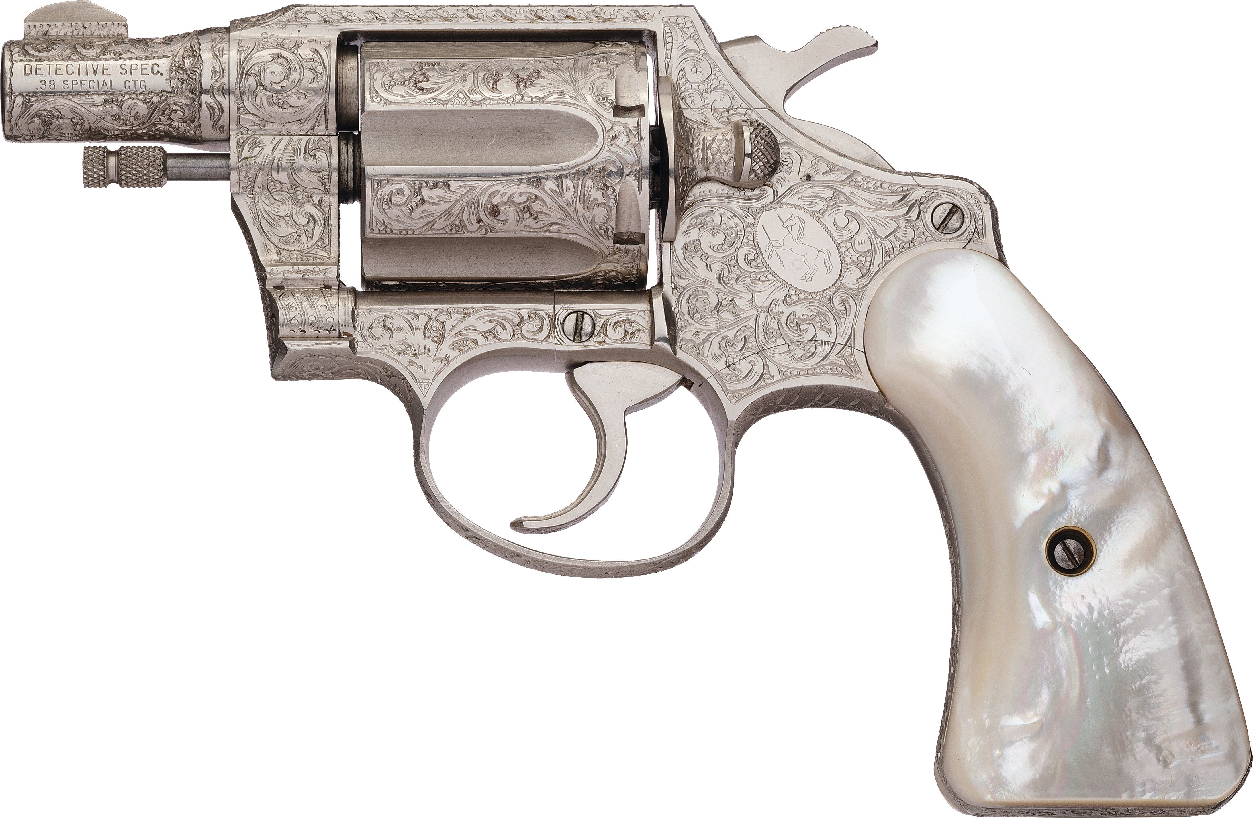 Factory Engraved Colt Detective Special Revolver | Rock Island Auction