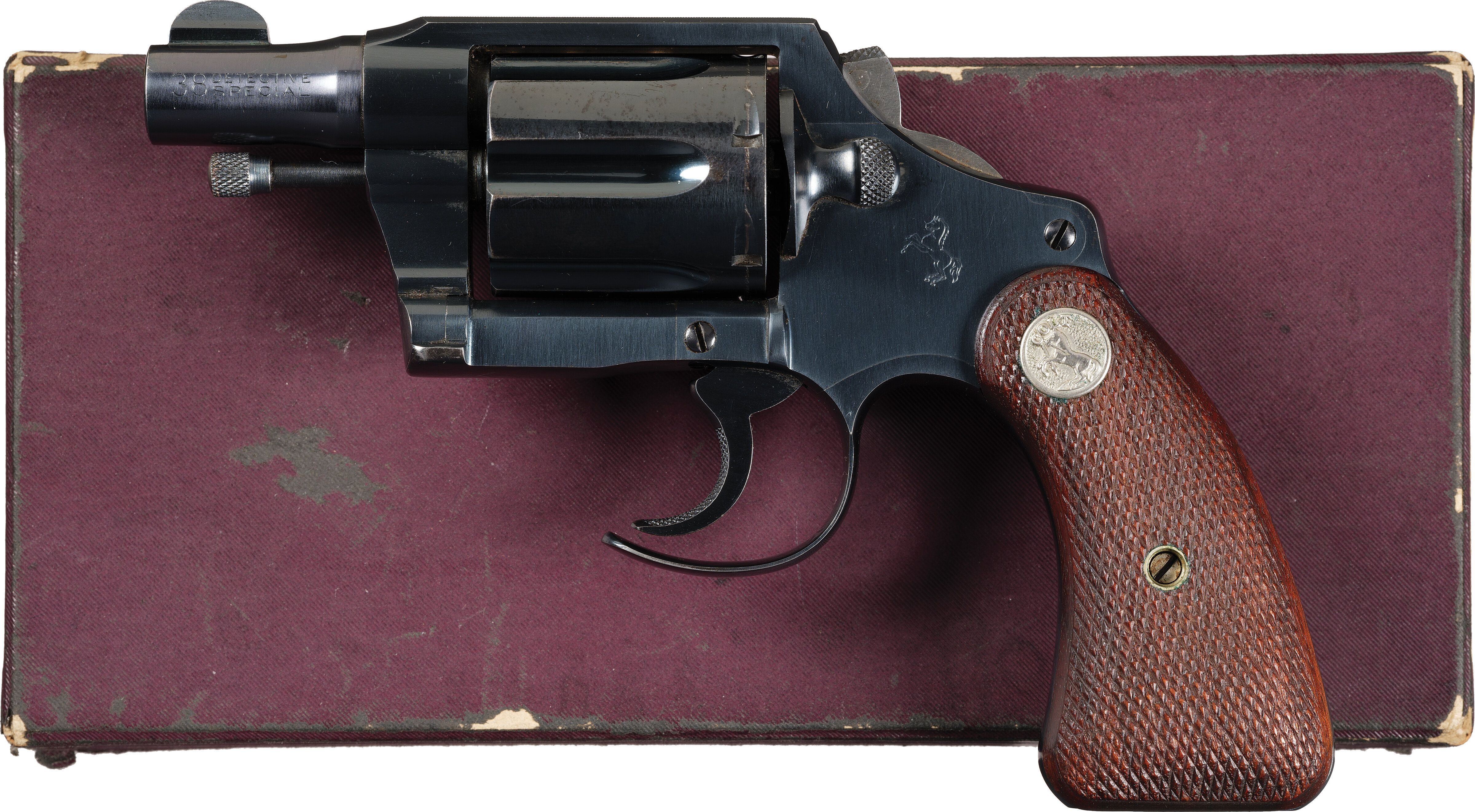 Factory Fitzgerald Cutaway Colt Detective Special Revolver | Rock