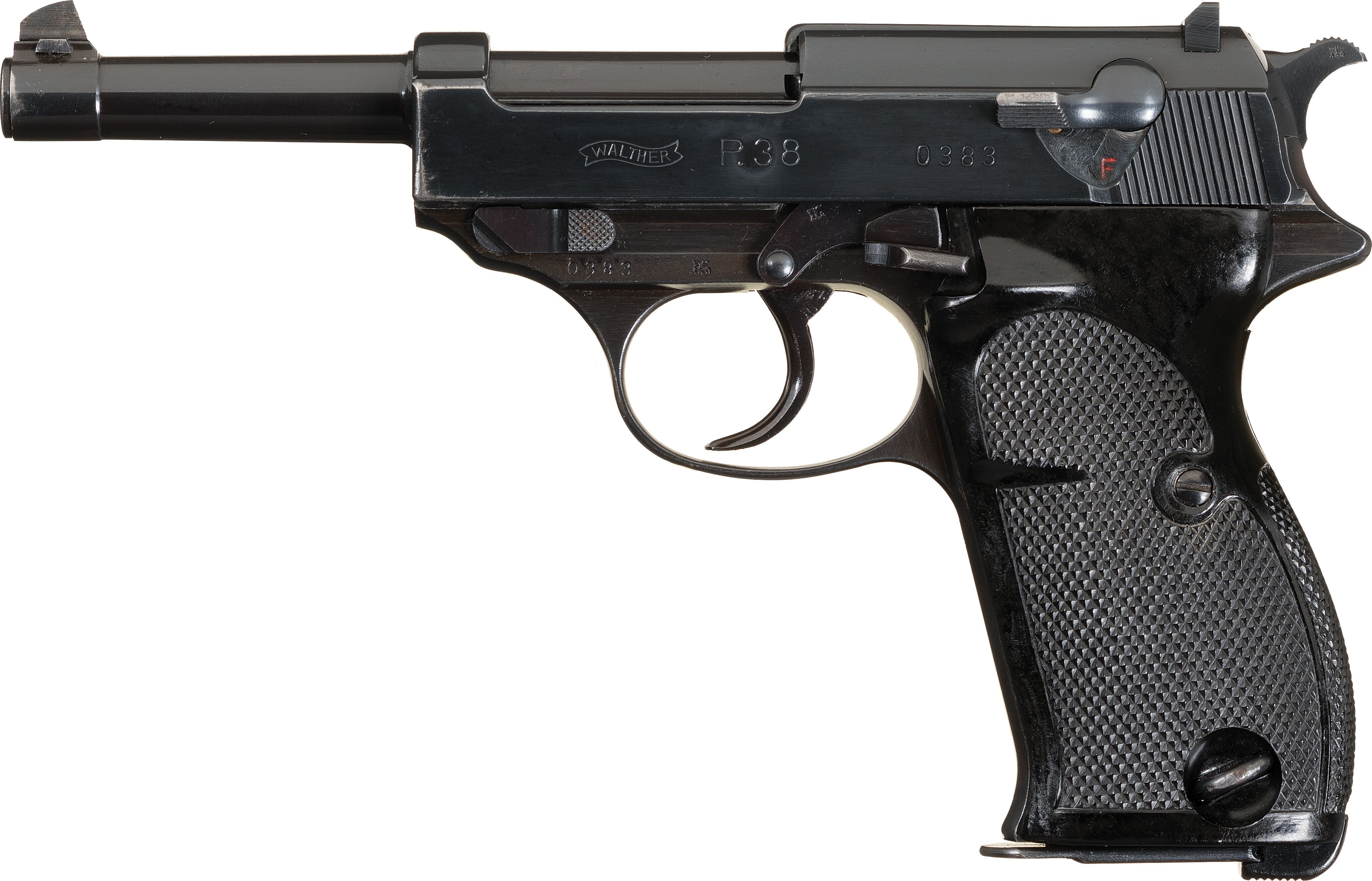 Rare Early First Model Zero Series Walther P.38 Pistol | Rock