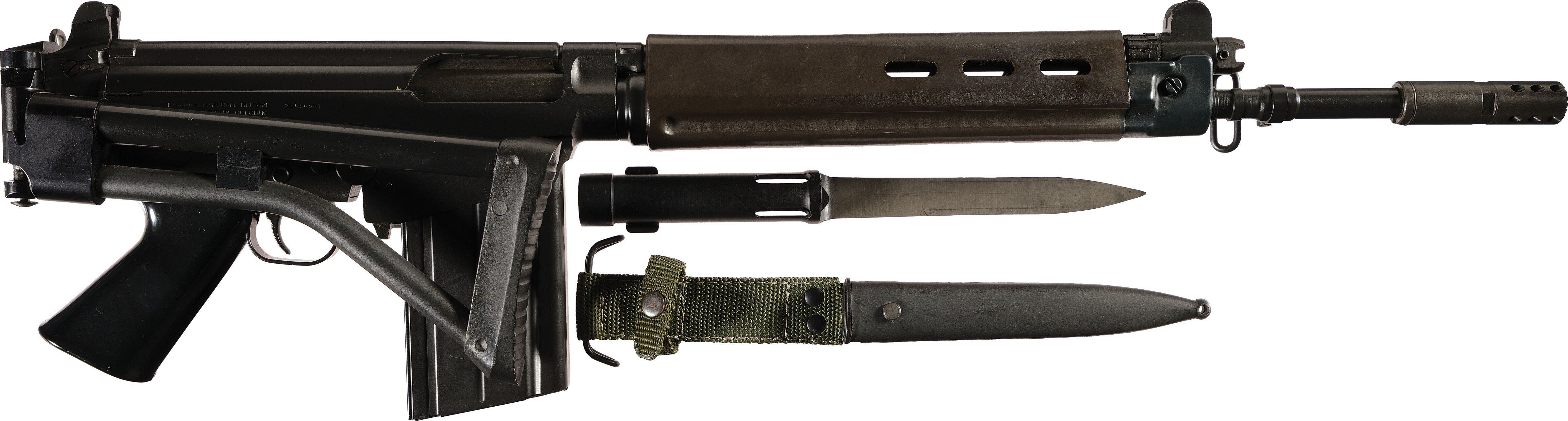 Pre-Ban FN-FAL Model 50.63 Paratrooper Rifle | Rock Island Auction