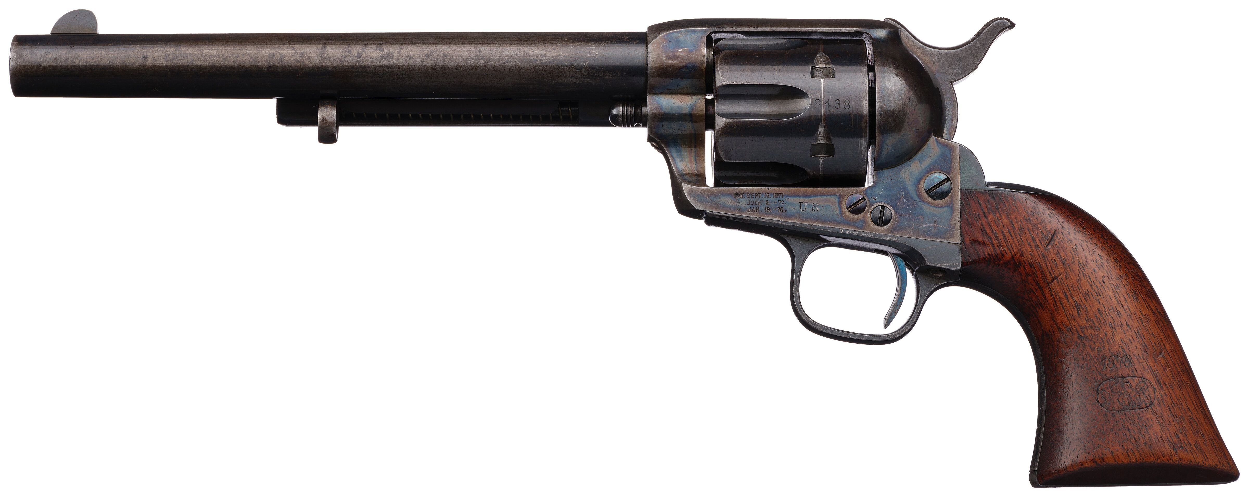 U.S. Henry Nettleton Inspected Colt Cavalry Model Revolver | Rock