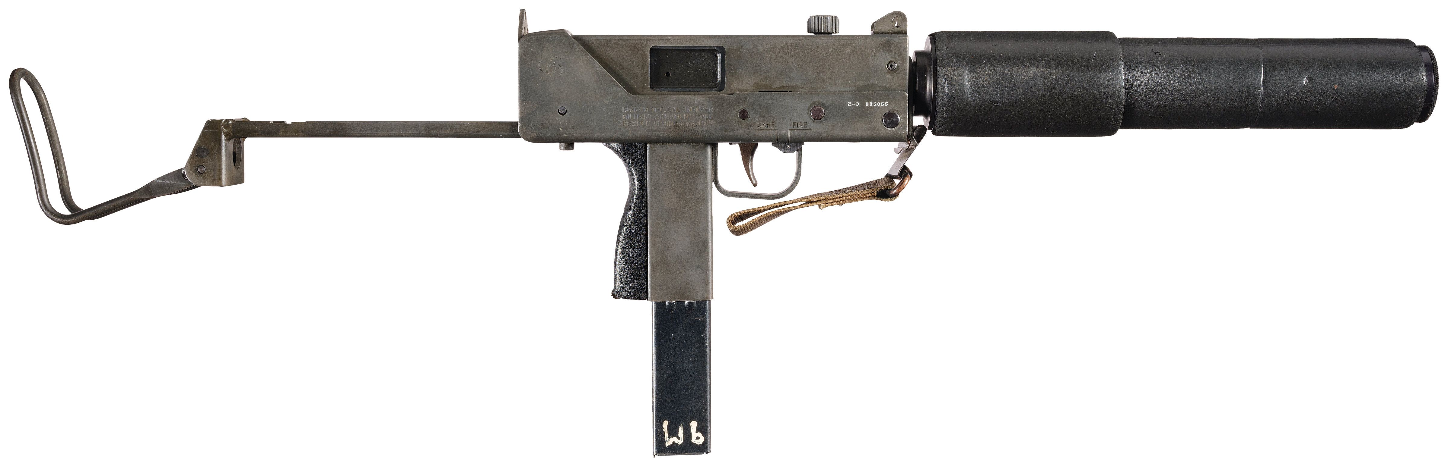 MAC M10 9mm SMG/Silencer, Class III/NFA Machine Gun | Rock Island