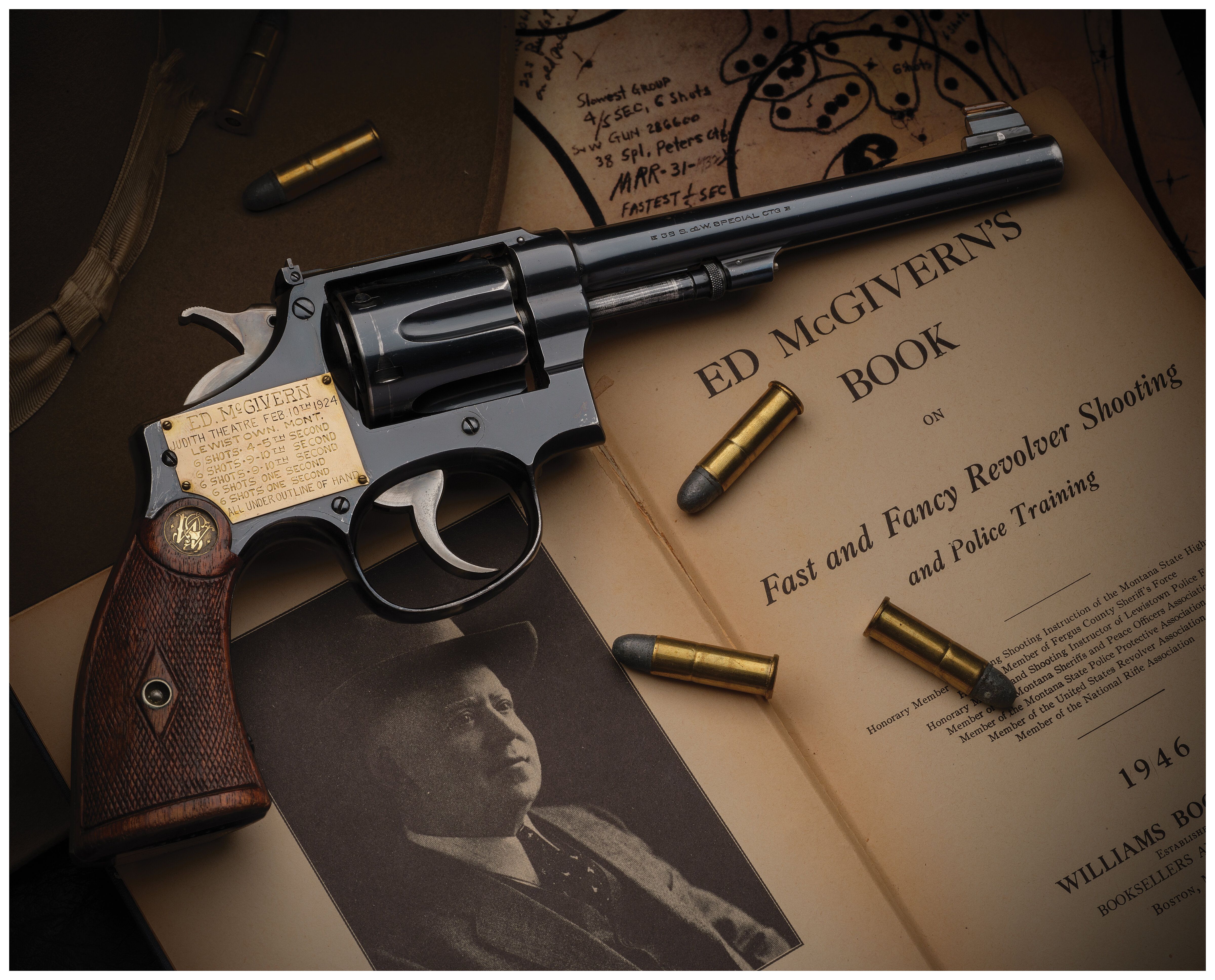 Ed McGivern's Smith & Wesson Military & Police Target Revolver
