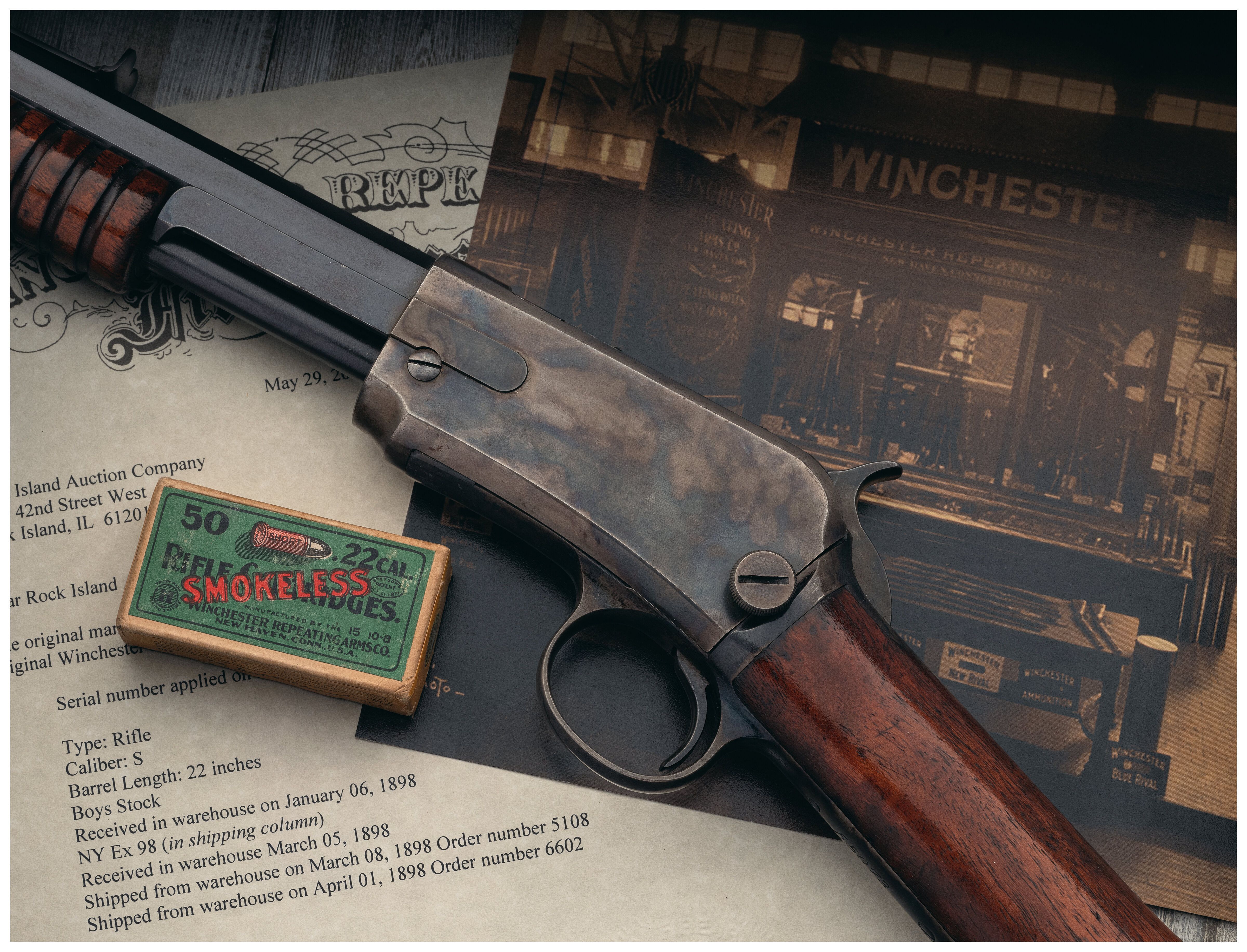 Factory Exhibition Winchester Model 1890 Boy's Rifle | Rock Island