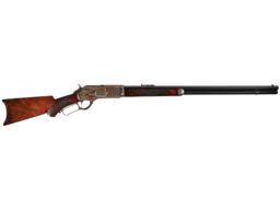 Winchester Deluxe Model 1876 Lever Action Rifle
