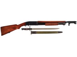 WWI U.S. Remington-UMC Model 10-A Trench Shotgun with Bayonet
