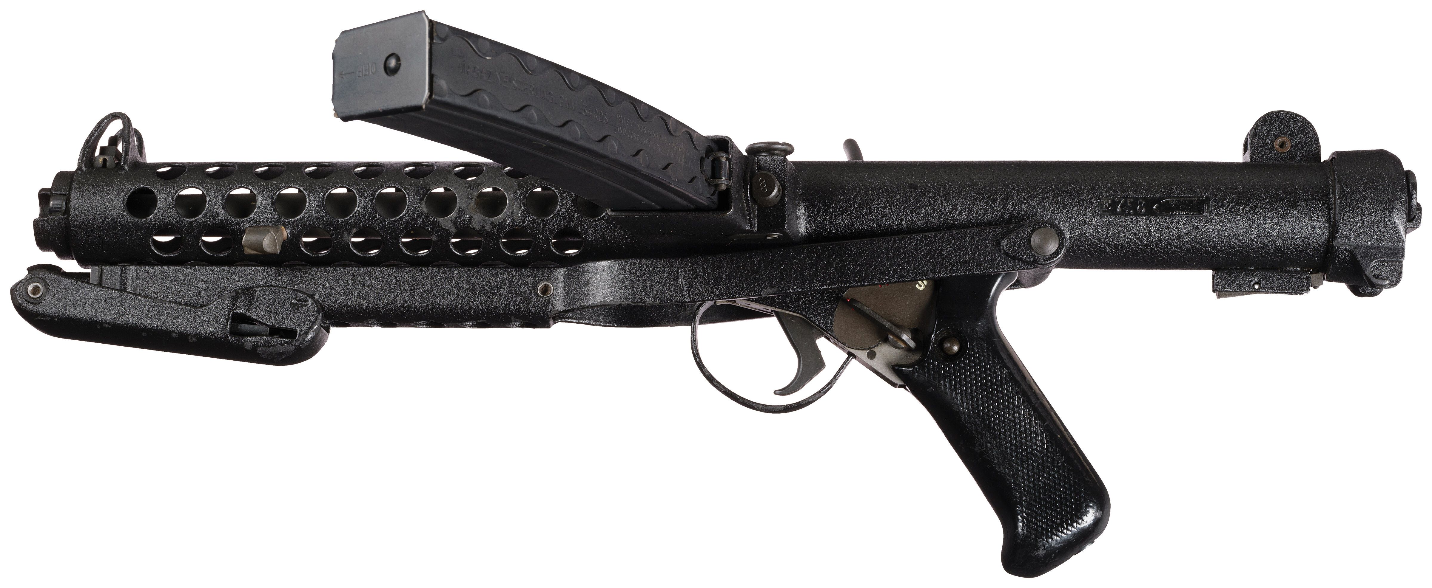 Charles Erb Mk 4 Sterling, Class III/NFA Machine Gun | Rock Island Auction