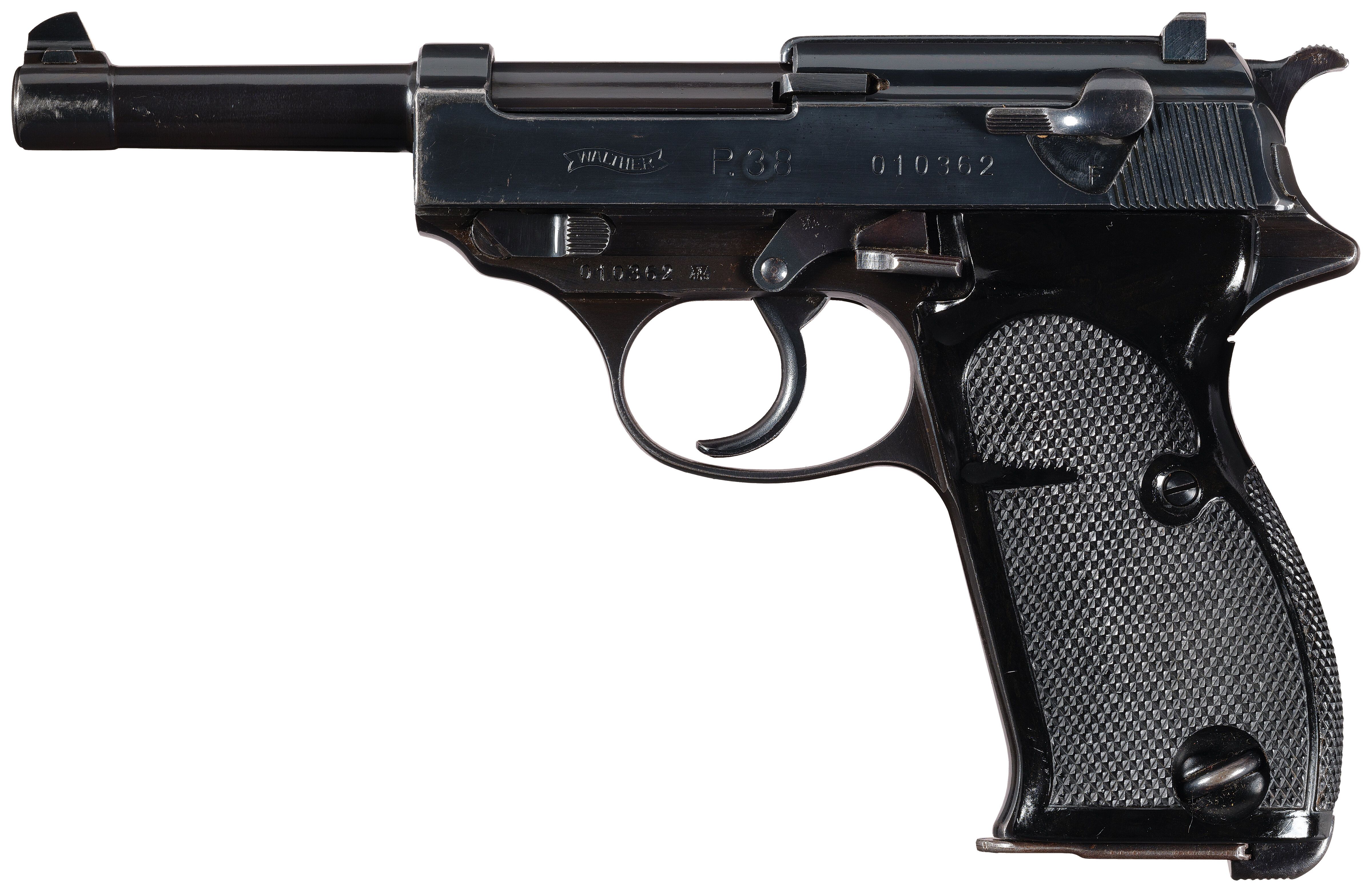 World War II German Walther Third Issue Zero Series P.38