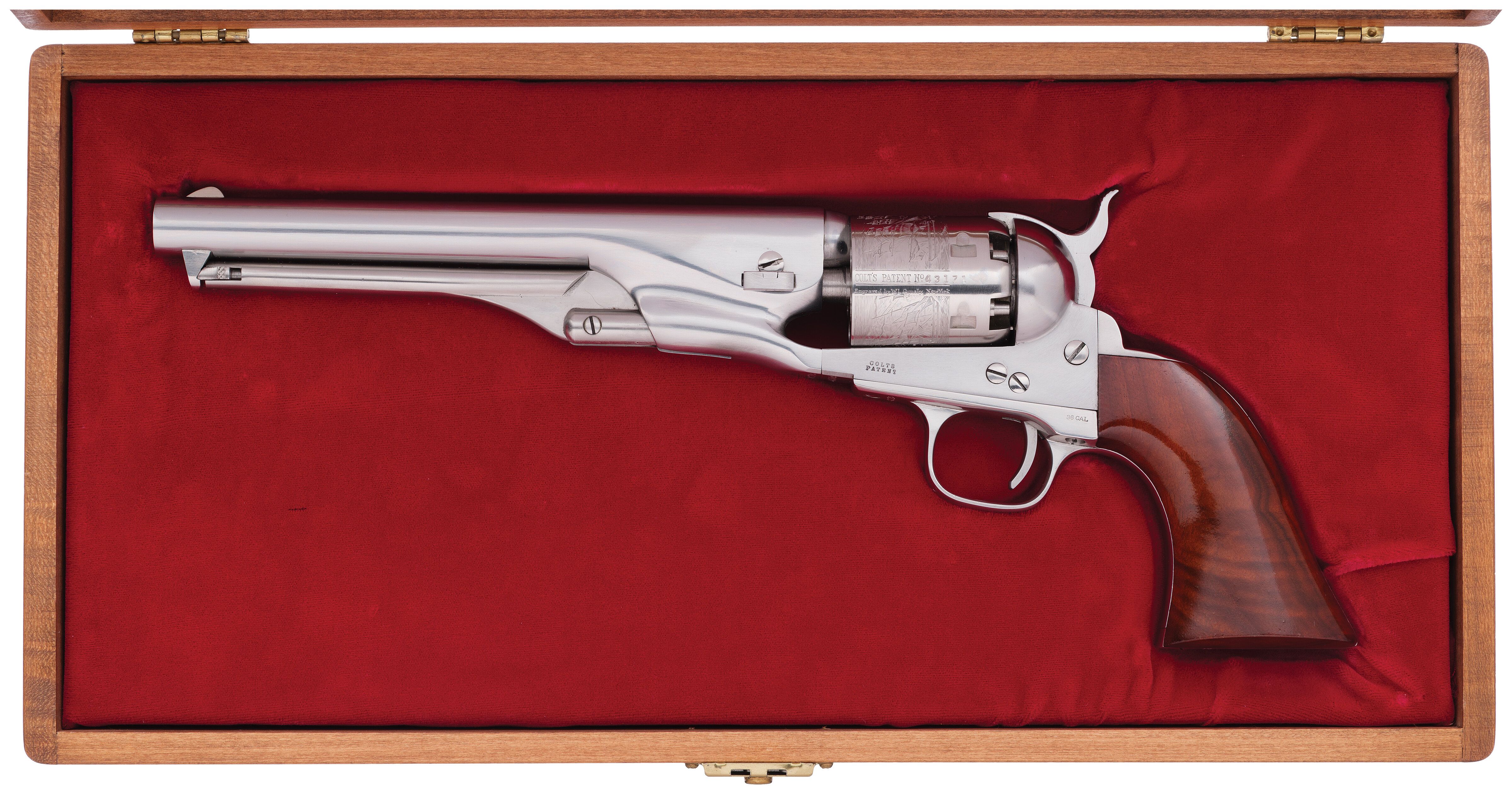 Stainless Steel Colt 2nd Gen Black Powder Series Model 1861