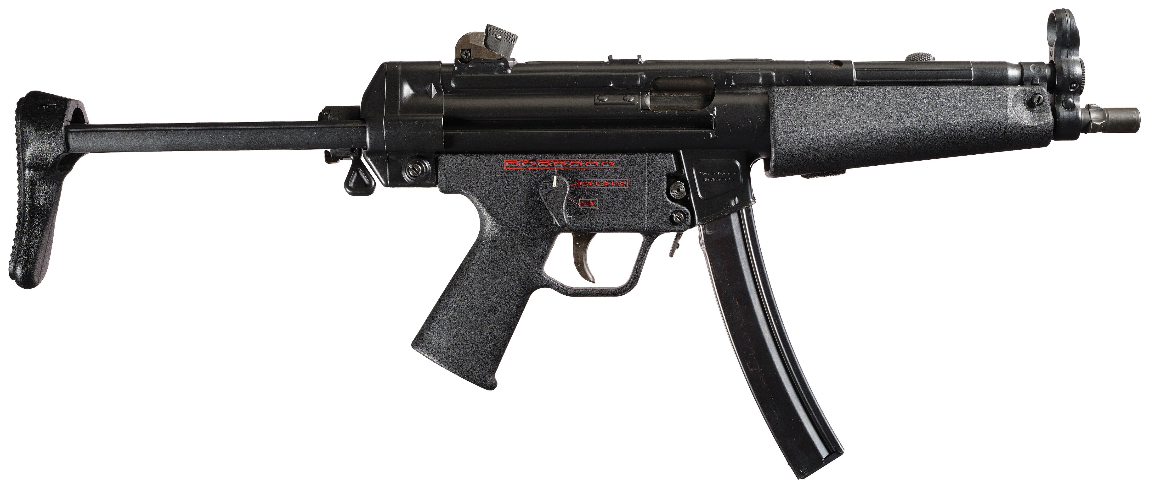 Heckler & Koch MP5 K セミオート・フルオート Heckler & Koch MP5-K | Weaponsystems.net
