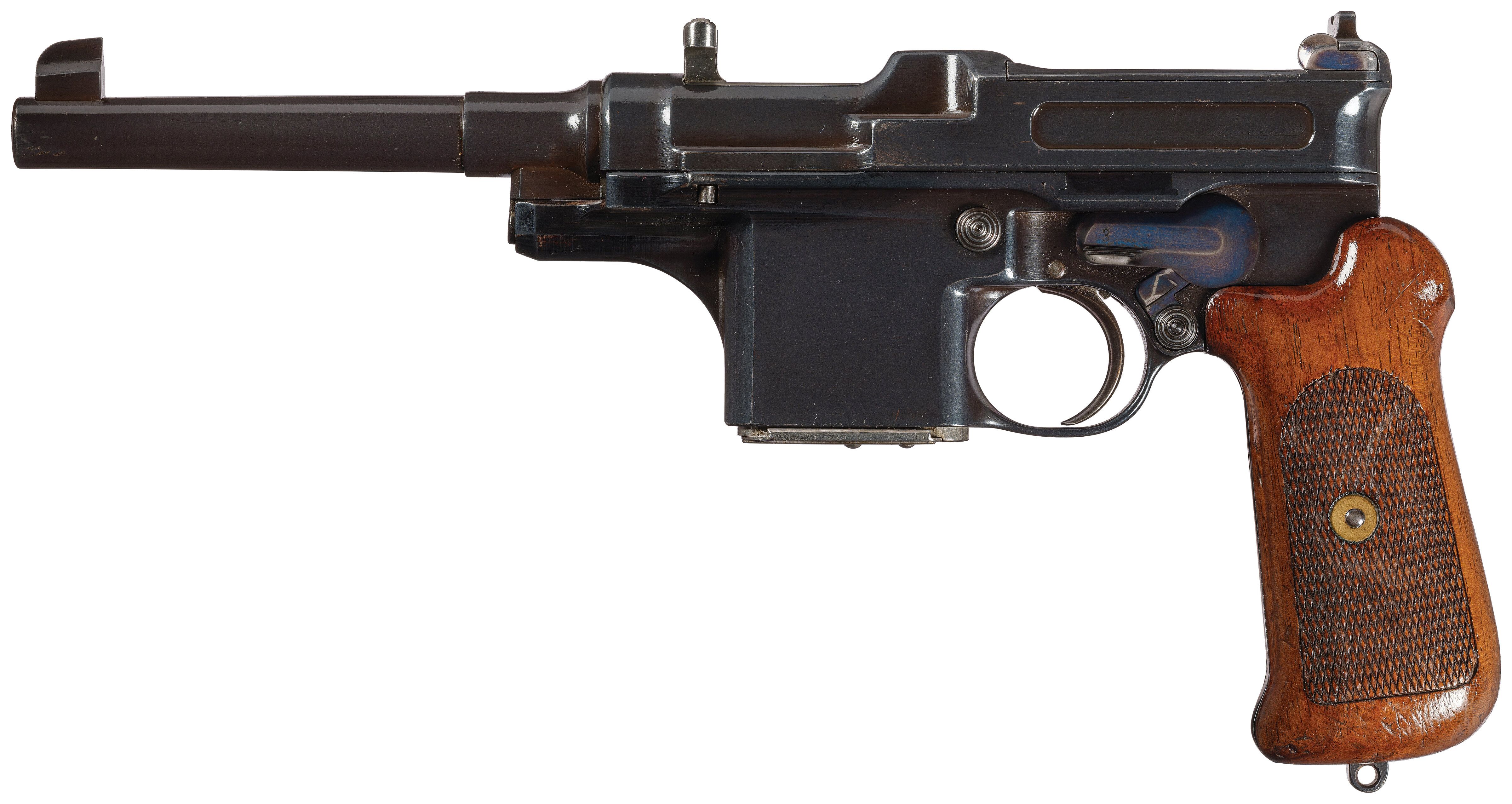 SN 3 German Mauser Model 06/08 Semi-Automatic Pistol | Rock Island Auction