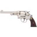 Nickel Smith & Wesson .44 Hand Ejector Triple-Lock Revolver | Rock ...