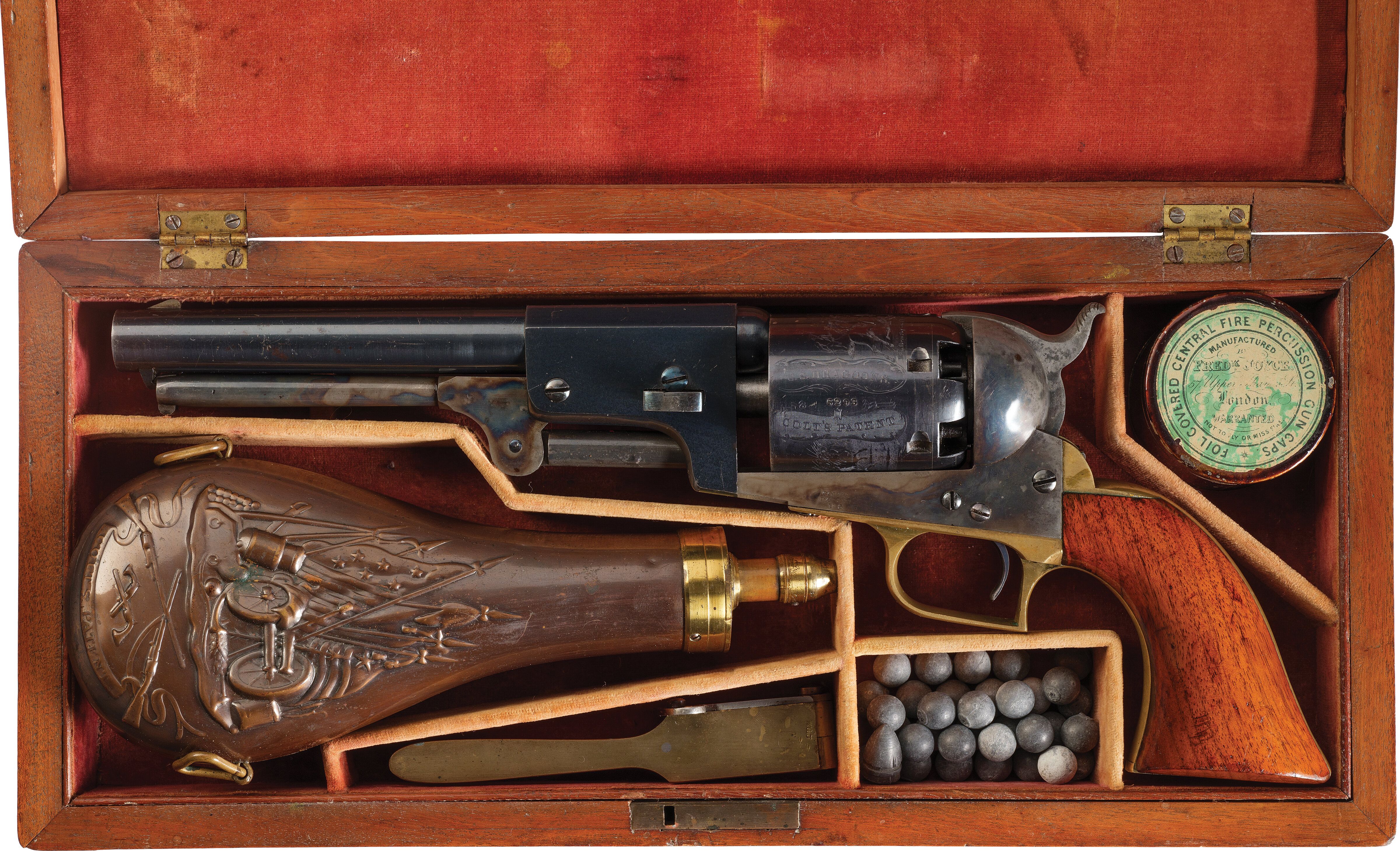 Colt Second Model Dragoon Percussion Revolver | Rock Island Auction