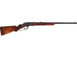 Antique Deluxe Winchester Model 1873 Lever Action Rifle