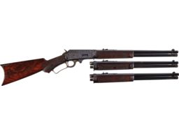 Ulrich Factory Engraved Three-Barrel Set Marlin Model 1893 Rifle