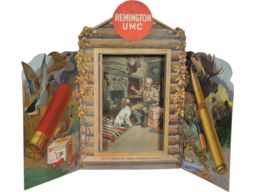Remington-UMC/Lynn Bogue Hunt Advertising Display Stand