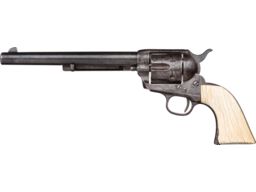 Antique Colt Single Action Army Revolver with 8 Inch Barrel