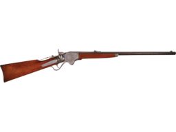 Spencer Repeating Sporting Rifle with Leather Scabbard