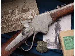 Spencer 1865 Carbine, Documented Turned in by Scout Fast Horse
