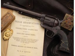 U.S. Indian Service Inscribed Antique Colt Single Action Army