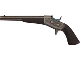 Nimschke Engraved Remington Model 1865 Navy Rolling Block Pistol