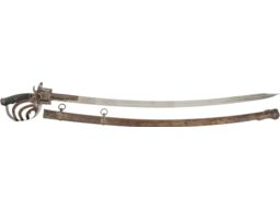 Henri Goossens & Sons Pinfire Revolver Sword with Sheath