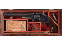 Cased Smith & Wesson No. 2 "Old Army" Spur Trigger Revolver
