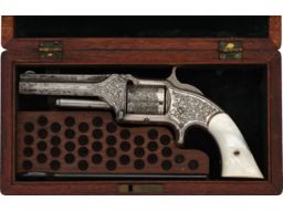 New York Engraved Smith & Wesson No. 1 1/2 First Issue Revolver