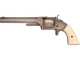 Rollin White Smith & Wesson No. 2 Army Revolver with Ivory Grips