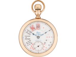 Elgin National Watch Co. Gambler's Theme Pocket Watch