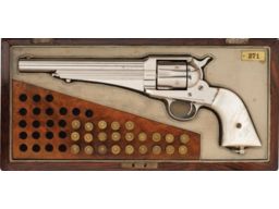 Remington 1875 Single Action Army Revolver with Pearl Grips