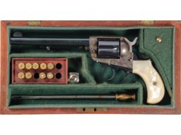 Colt Model 1877 Lightning Revolver with Pearl Grip