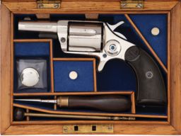 Cased Colt Etched Panel New House Spur Trigger Revolver