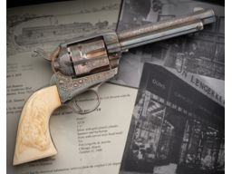 Cuno Helfricht Factory Engraved Colt Single Action Army Revolver