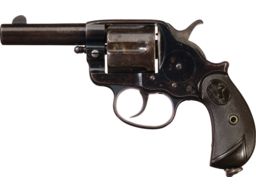 Antique Colt Sheriff's Model 1878 DA Revolver with Letter