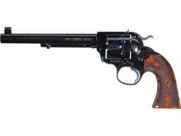 Colt Bisley Flattop Target Revolver in .32 Colt with Letter