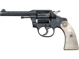 Factory Engraved Colt Police Positive Revolver