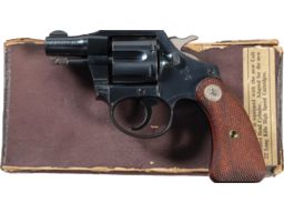  Colt Bankers Special Double Action Revolver in .22 Caliber