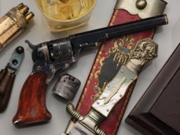 Cased, Banded, & Inscribed Colt Paterson Belt Model Revolver
