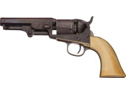 Engraved Colt Model 1849 Pocket Inscribed "Camilla H. McKeen"
