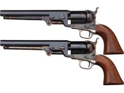 Hugh Harbison's Pair of U.S. Colt Model 1851 Navy Revolvers