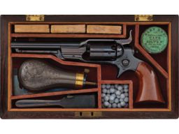 Cased Colt Model 1855 7A "Root" Pocket Revolver