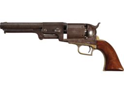 Colt First Model Dragoon Revolver Inscribed "J.S. Stuart 1849"