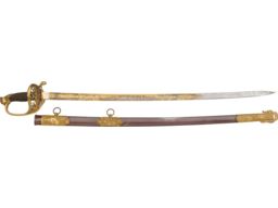 Presentation Grade U.S. 1850 Staff & Field Officer's Sword