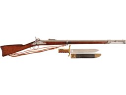 Civil War U.S. Whitney Model 1861 Navy Percussion Rifle