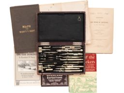 Drafting Kit of American Explorer Randolph B. Marcy