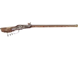 Ornate European Wheellock Rifle